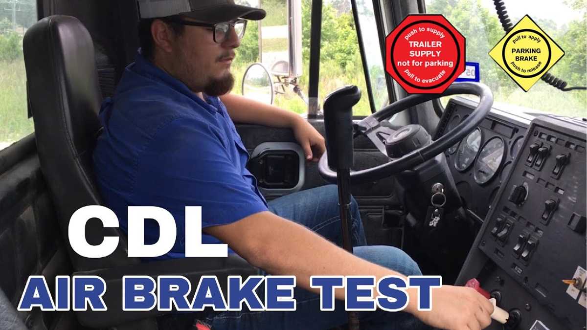 cdl air brakes test questions and answers