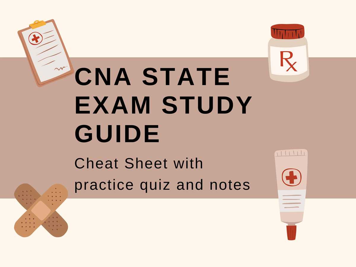 printable cna practice test with answers