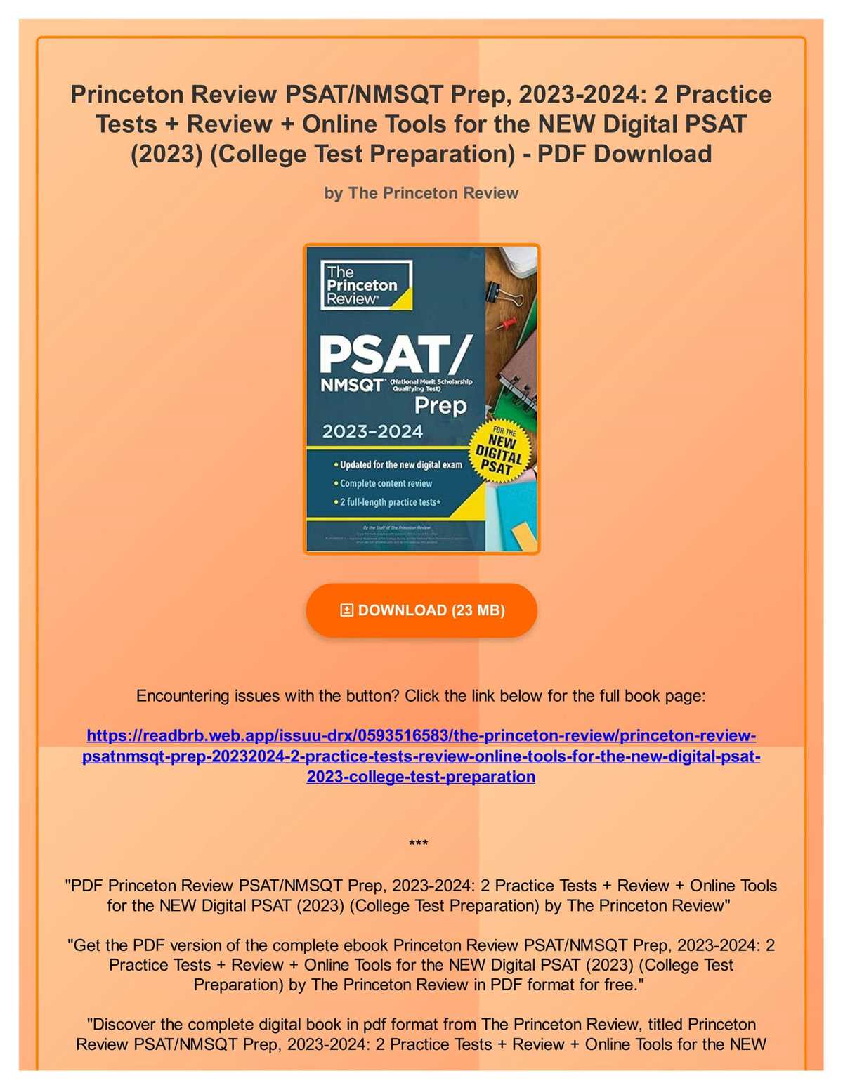 psat nmsqt practice test 2 answer key