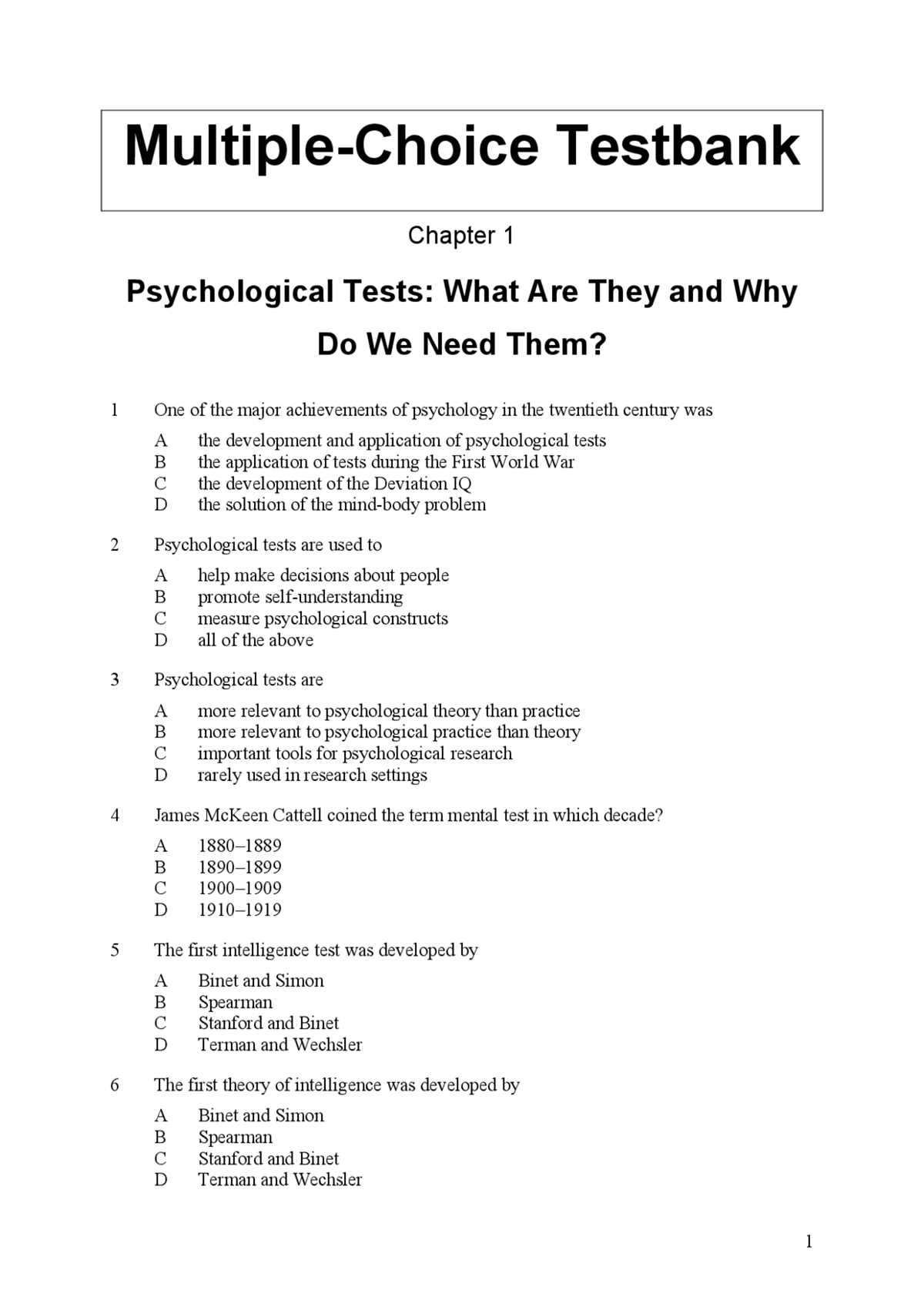 psychological test questions and answers psychological test questions and answers