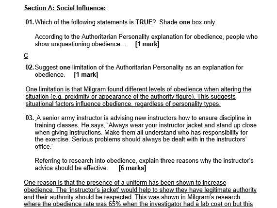 psychology ethics exam questions and answers