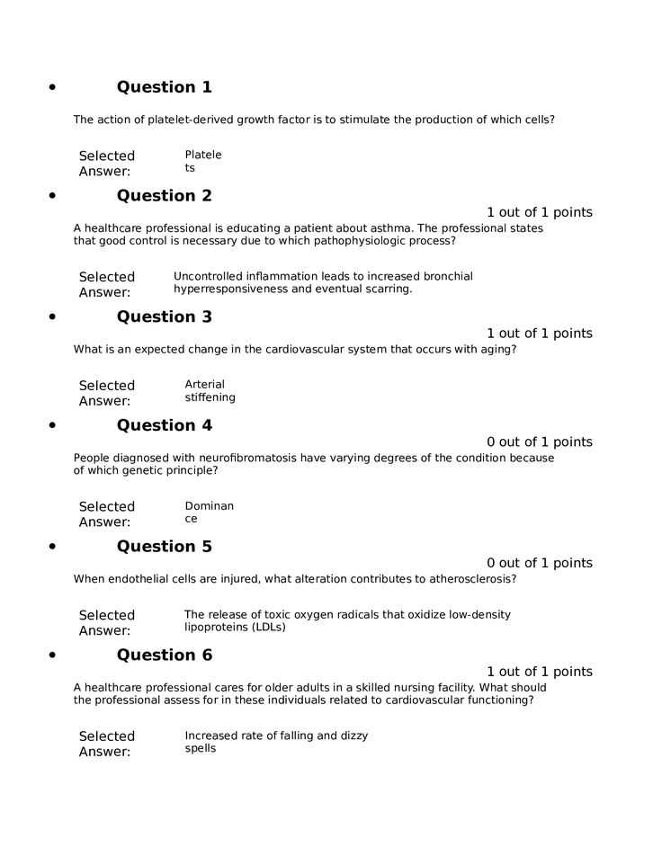pts exam questions and answers