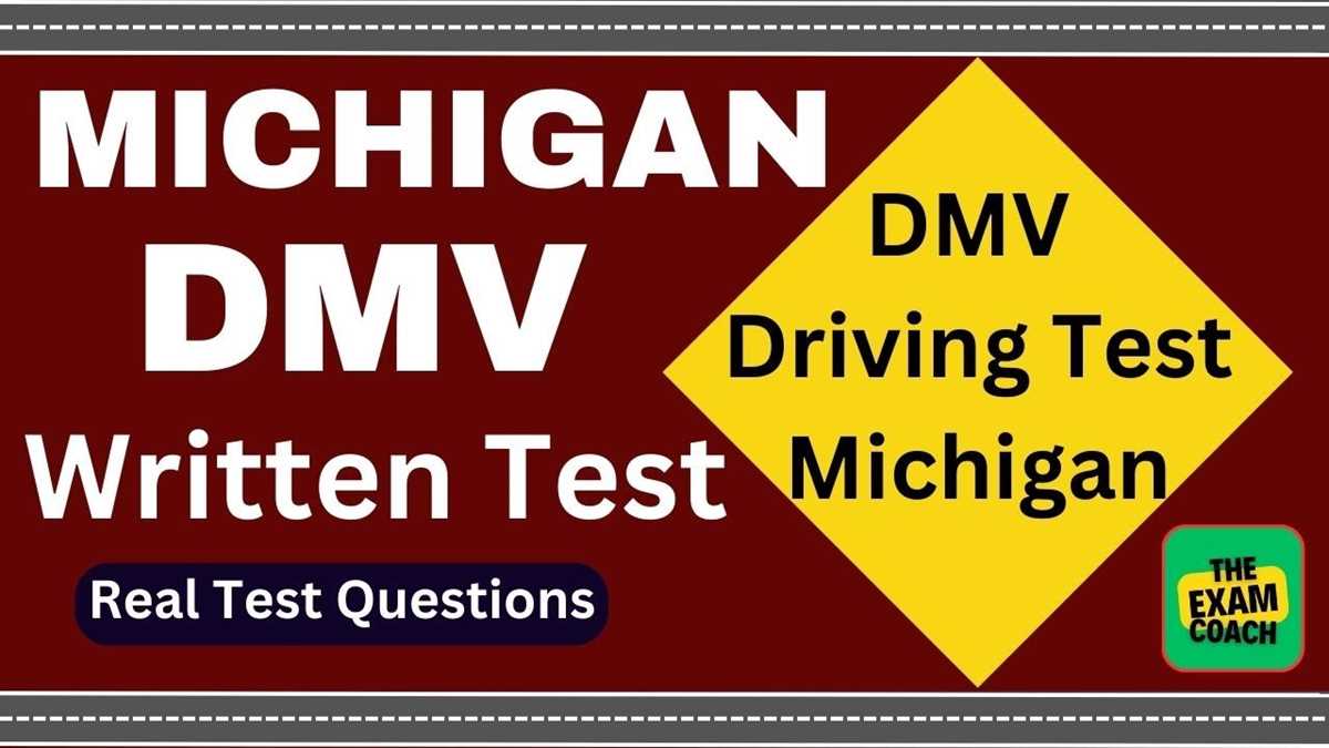driving test questions and answers michigan