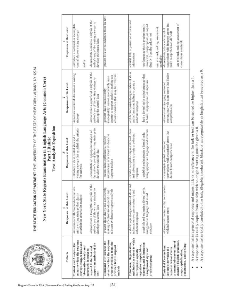 regents exam in ela common core aug 14 answers