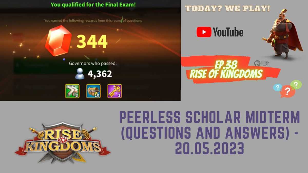 rok final exam answers