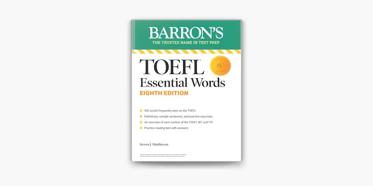 toefl vocabulary test with answers toefl vocabulary test with answers