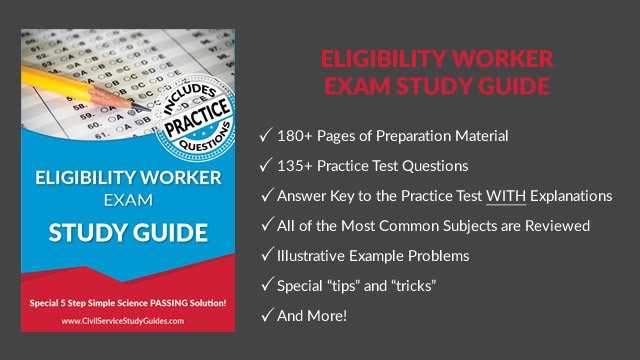 eligibility worker test answers