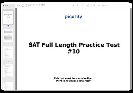 sat practice test free with answers