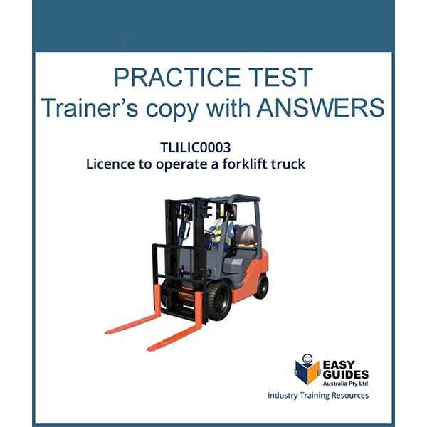 answers to forklift test