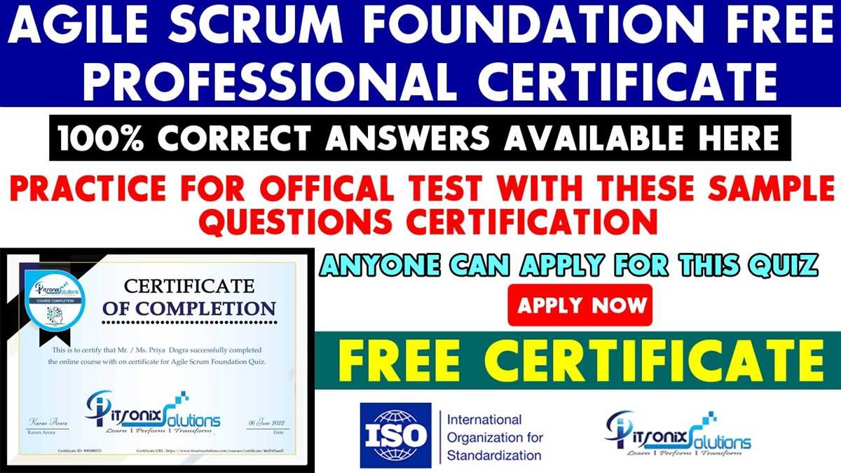 scrum product owner exam questions and answers