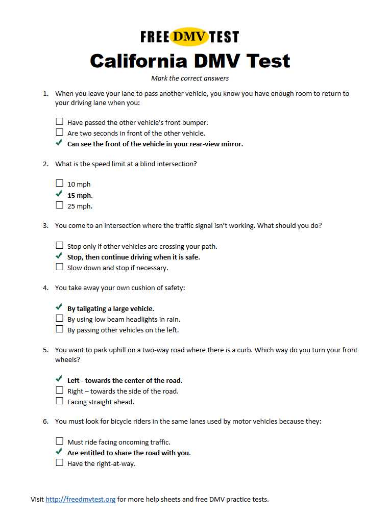 south carolina dmv test questions and answers