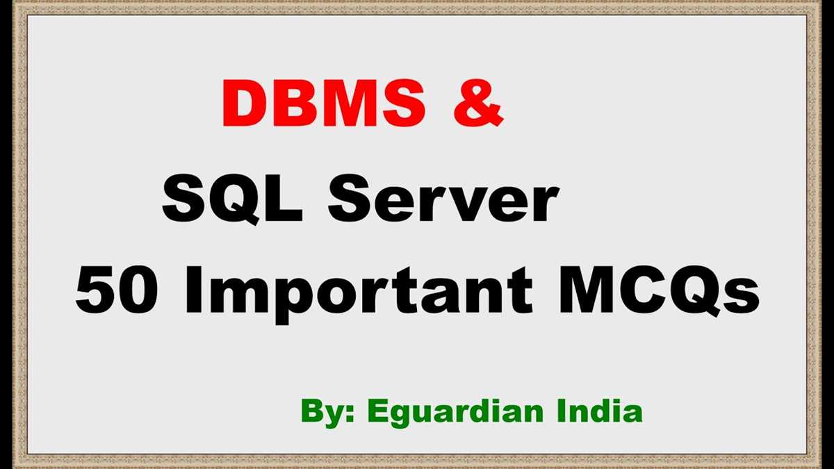 sql online test questions answers
