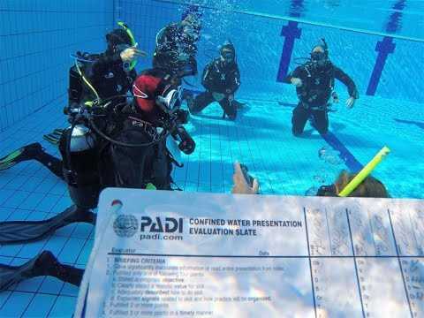 ssi open water diver final exam answers