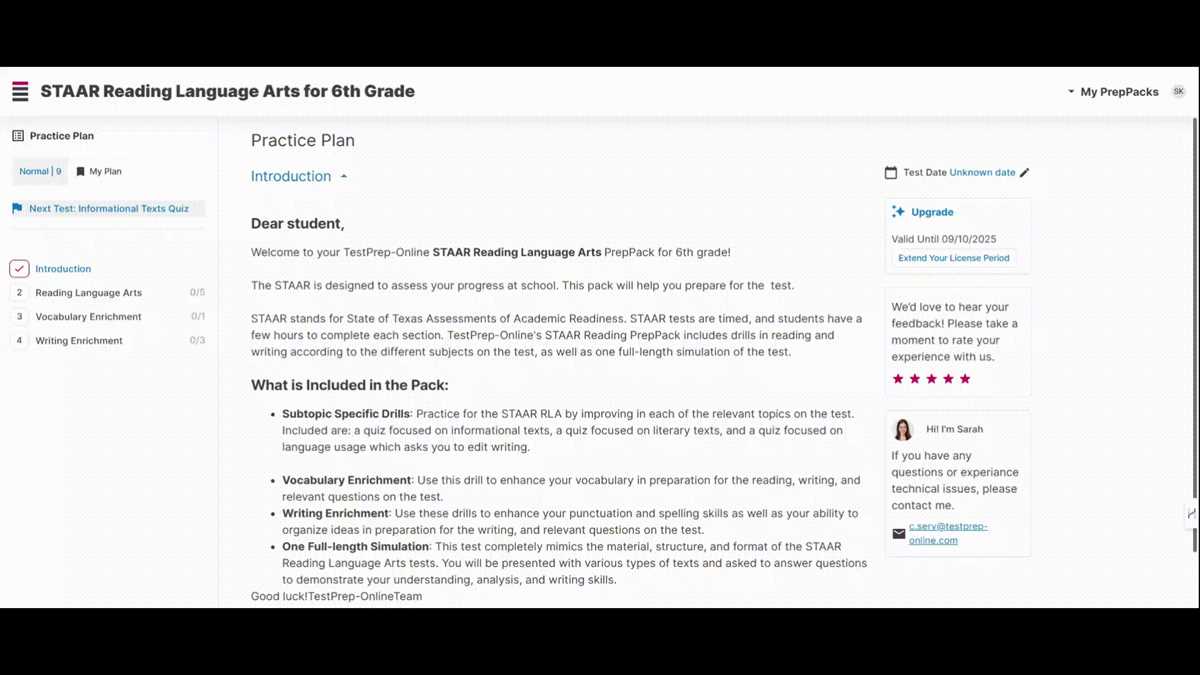 staar test released answers