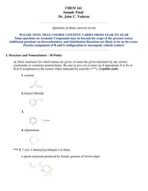 stereochemistry exam questions and answers stereochemistry exam questions and answers