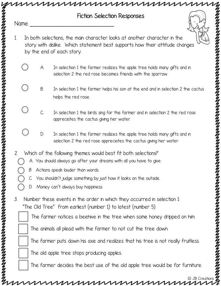 ela state test answers