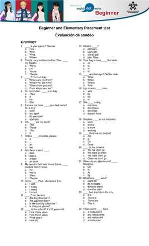 teensmart test answers