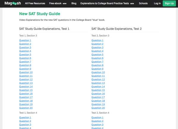 test 10 sat answers