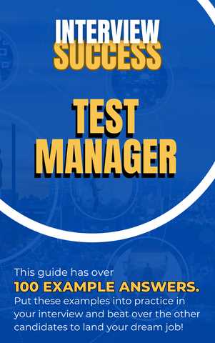 test lead interview questions and answers for experienced