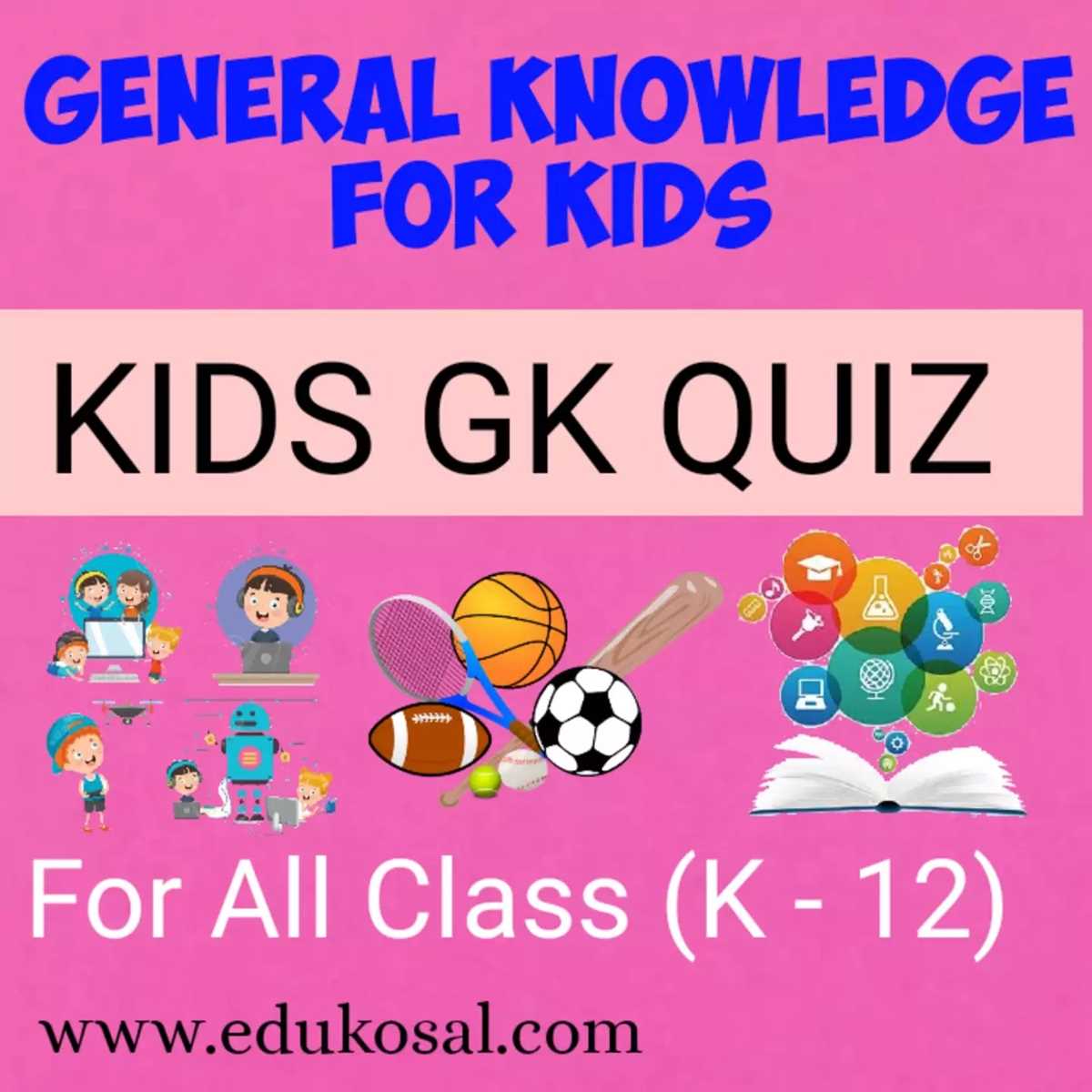gk test questions with answers