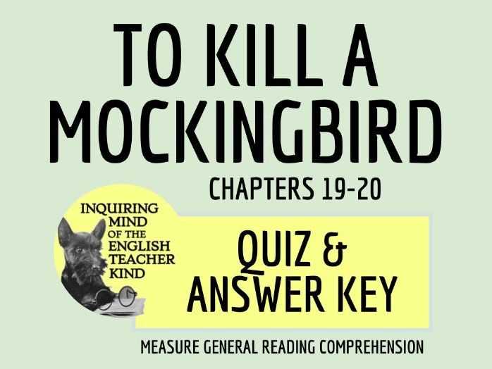 to kill a mockingbird final exam with answers to kill a mockingbird final exam with answers