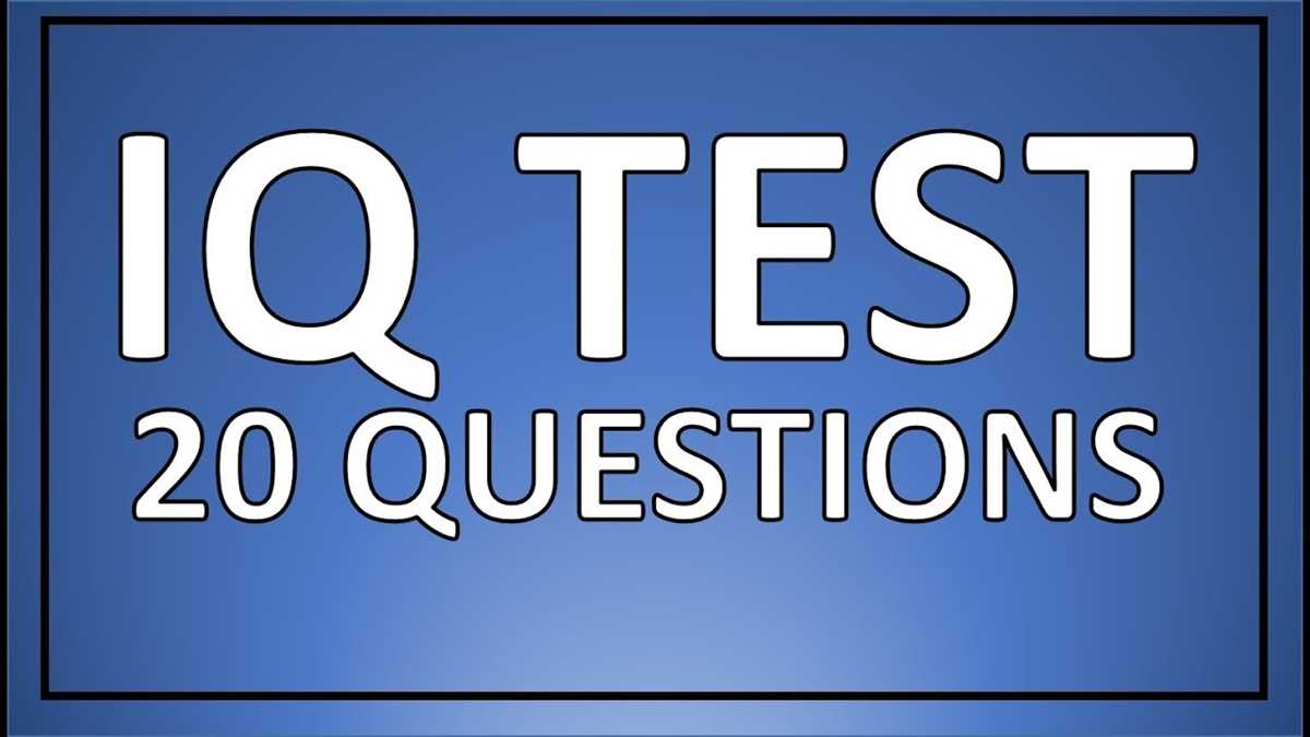 bmi free iq test answers