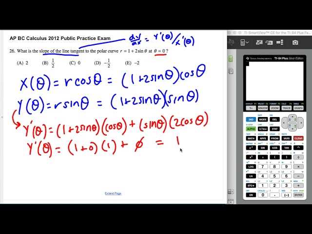 ap calculus bc practice exam answers