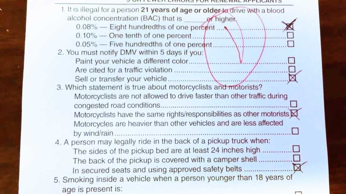 highlife dmv test answers