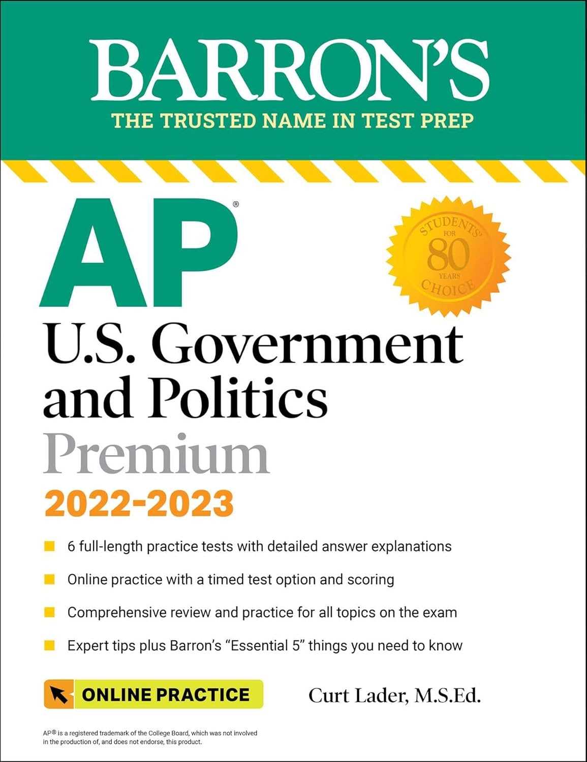 ap gov practice test answers