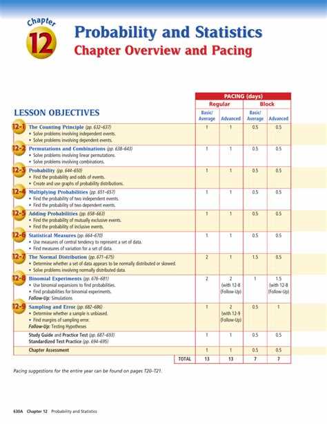unit 6 probability test answers