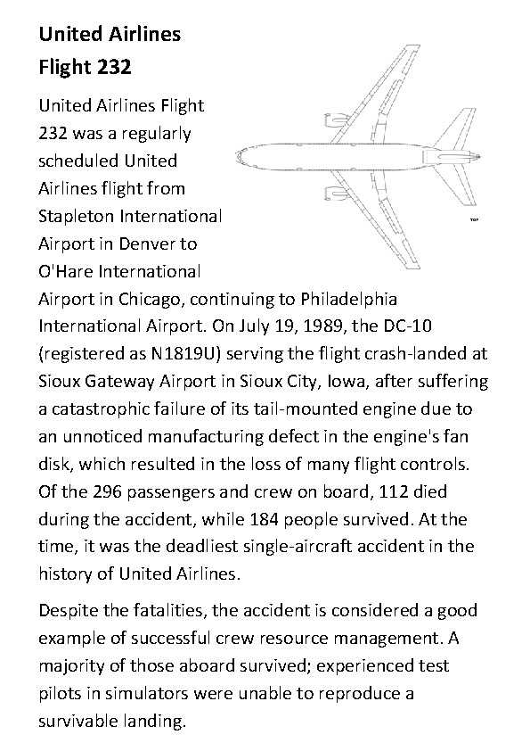 united airlines assessment test answers