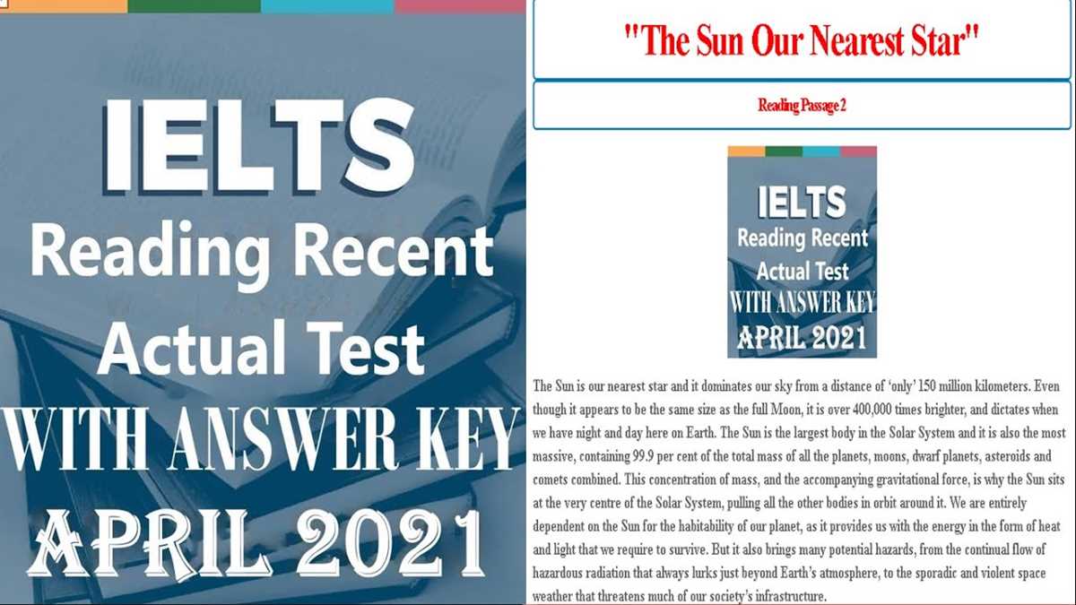 star reading test answers