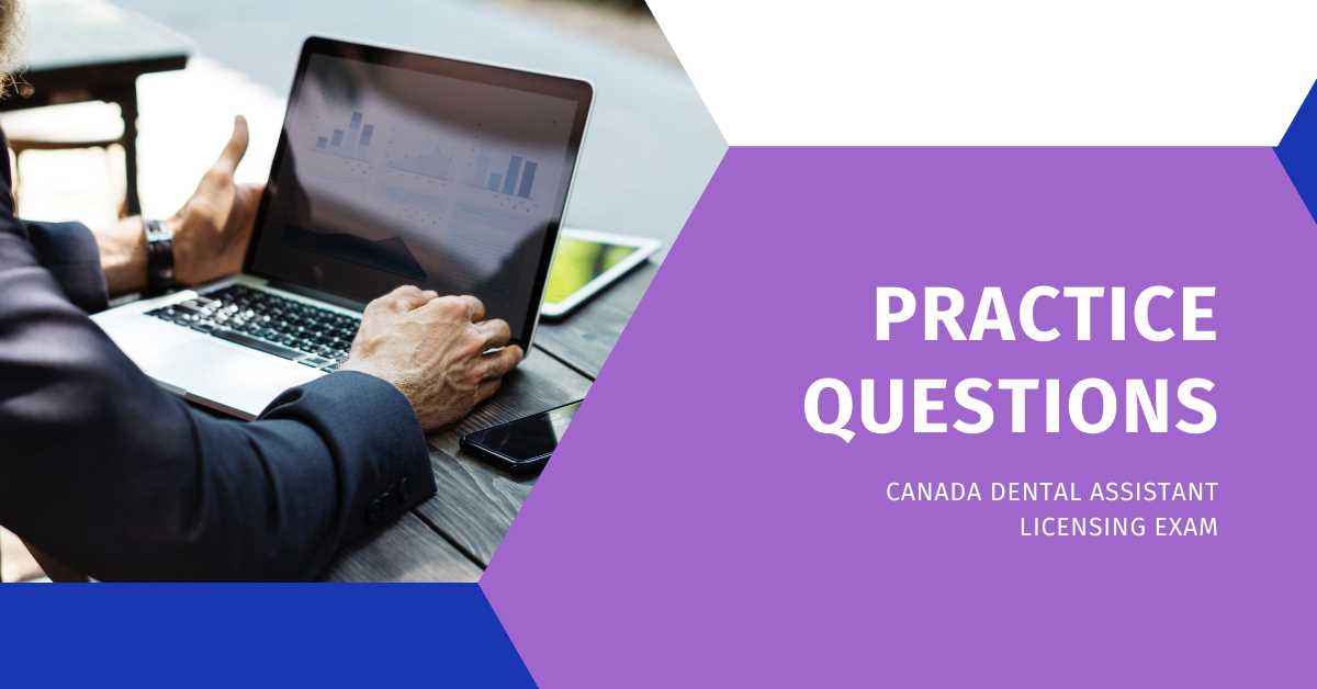 dental assistant test questions and answers