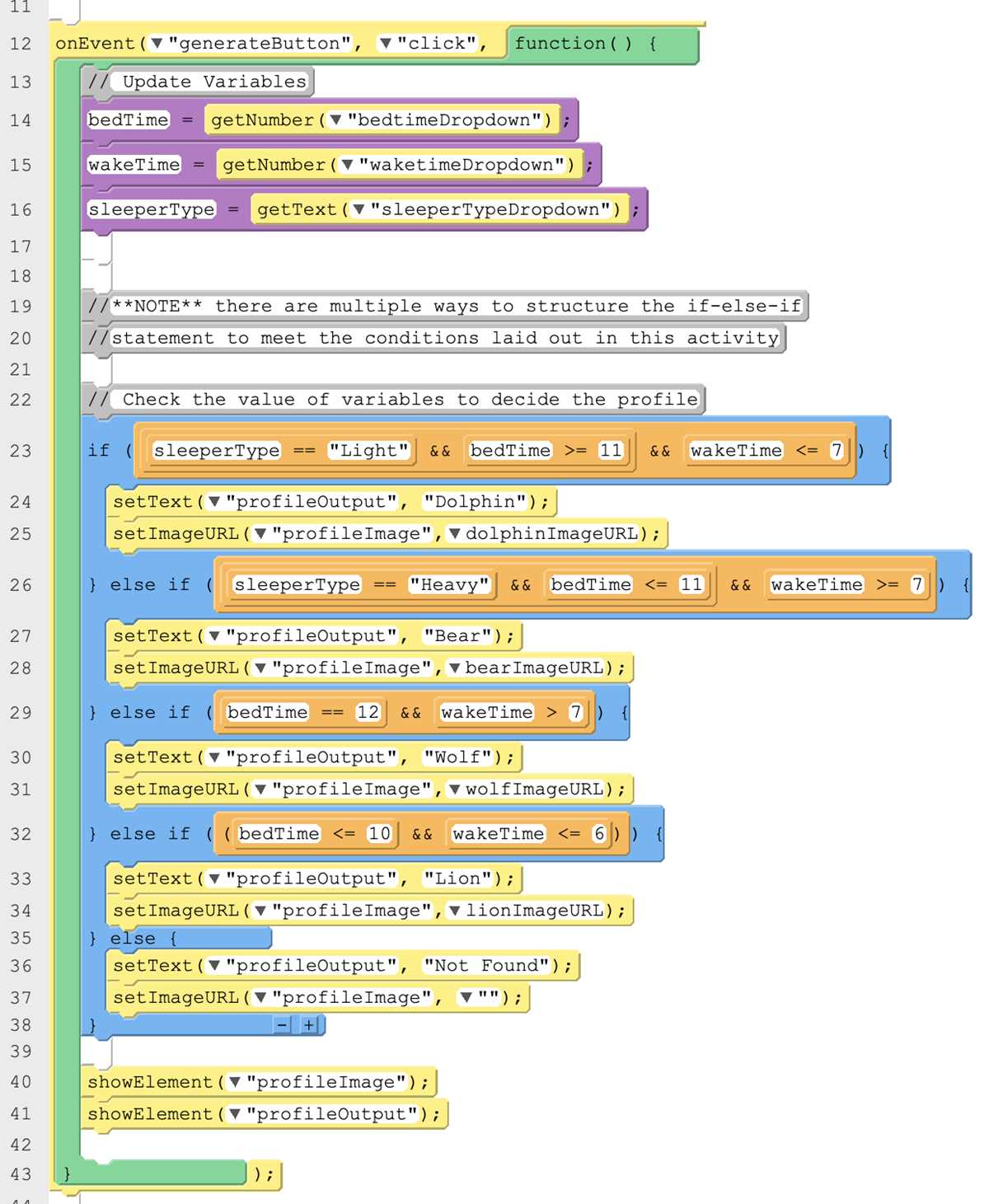 code org unit 7 test answers