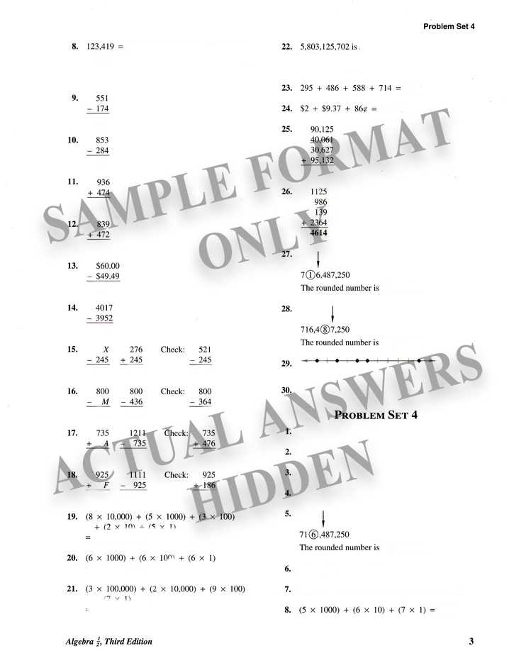 saxon advanced math test answers