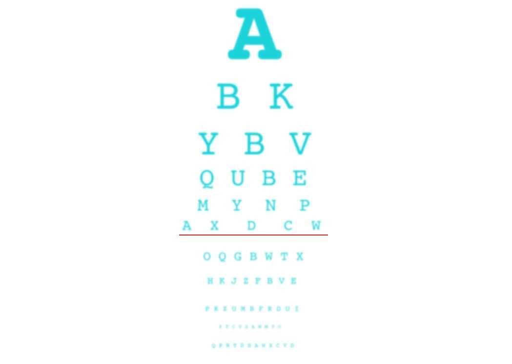 vision test answers