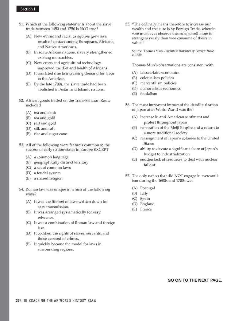 ap lit practice exam 3 mcq answers