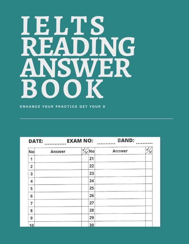 ielts reading exam with answers