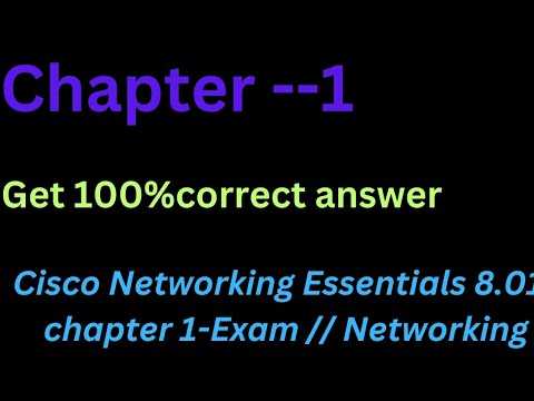 it essentials chapter 3 exam answers