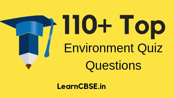 environmental science test questions and answers