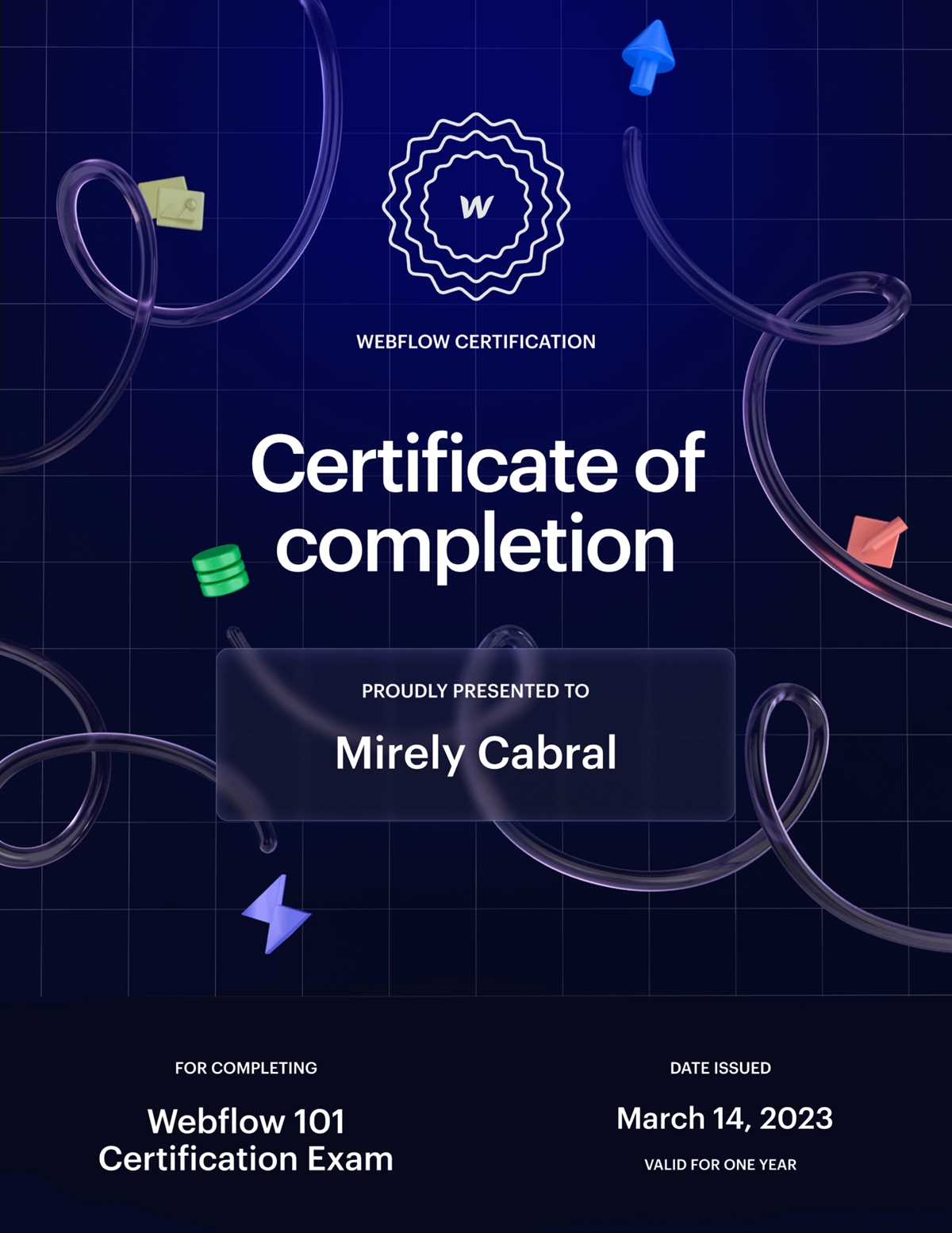 webflow certification exam answers