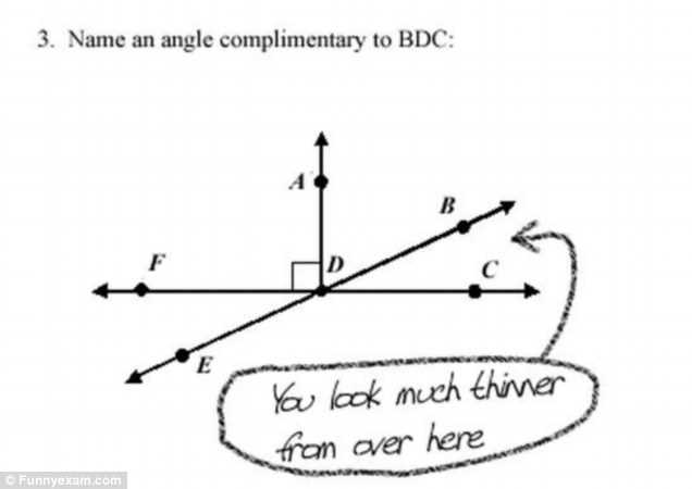 witty exam answers