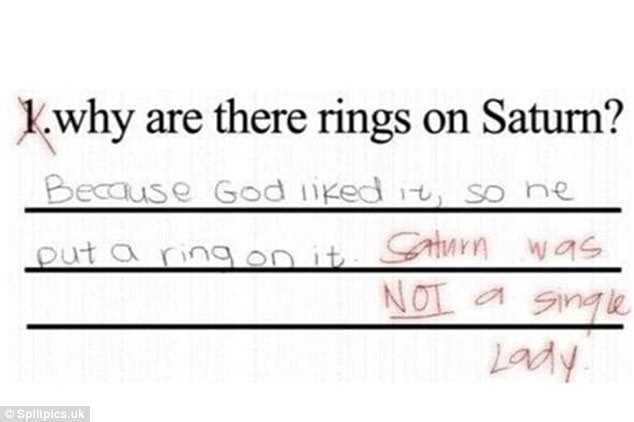 witty test answers