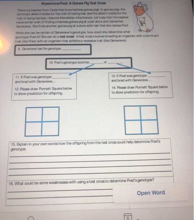 crossover test answers