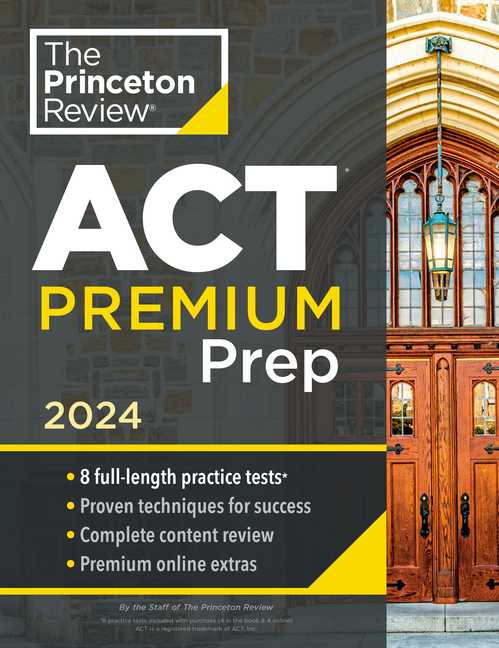 princeton review act practice test 4 answer key