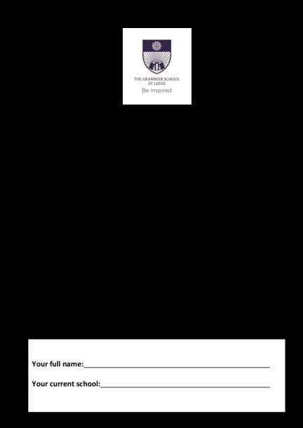 year 8 entrance exam papers with answers