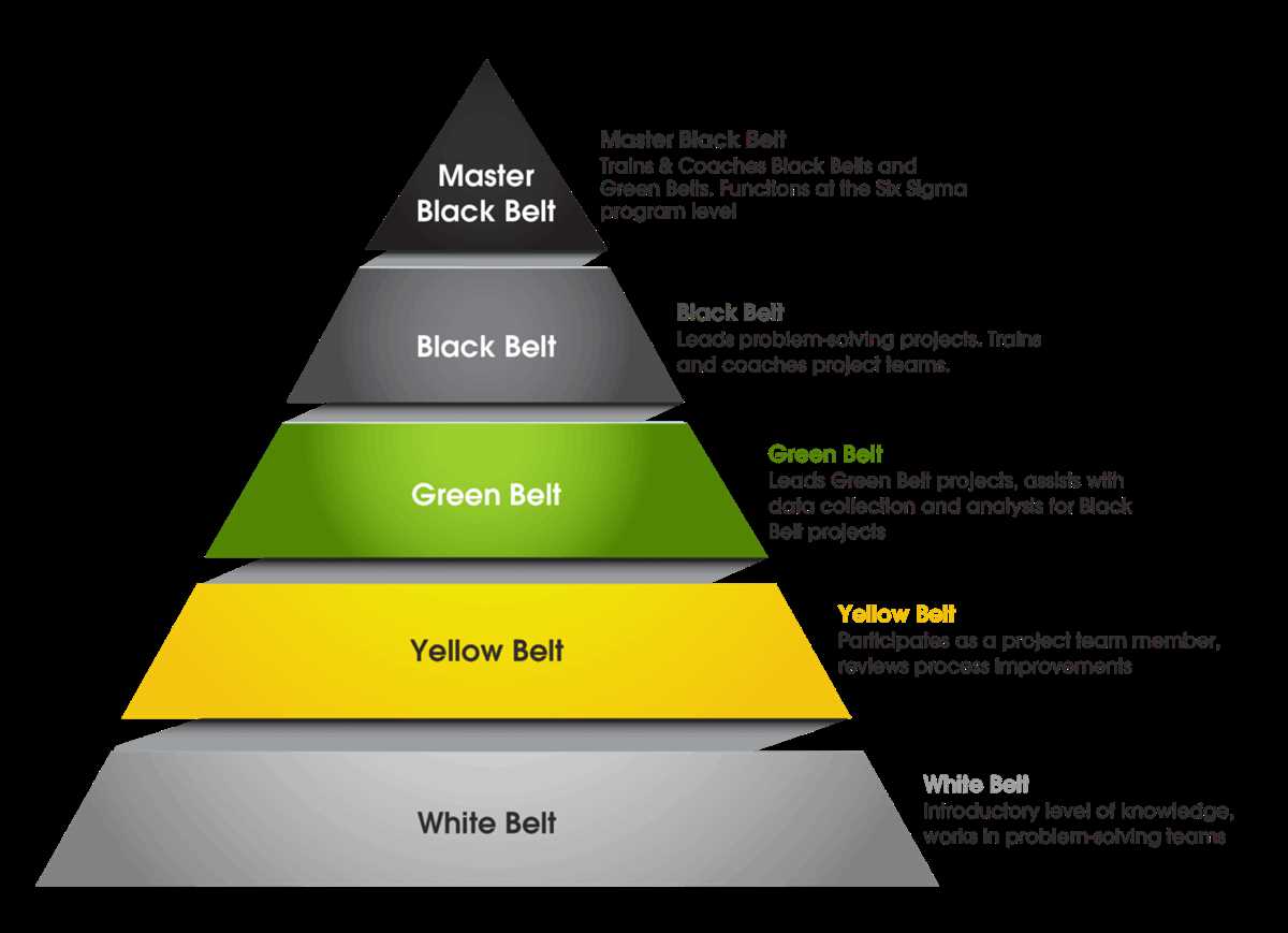 yellow belt test answers