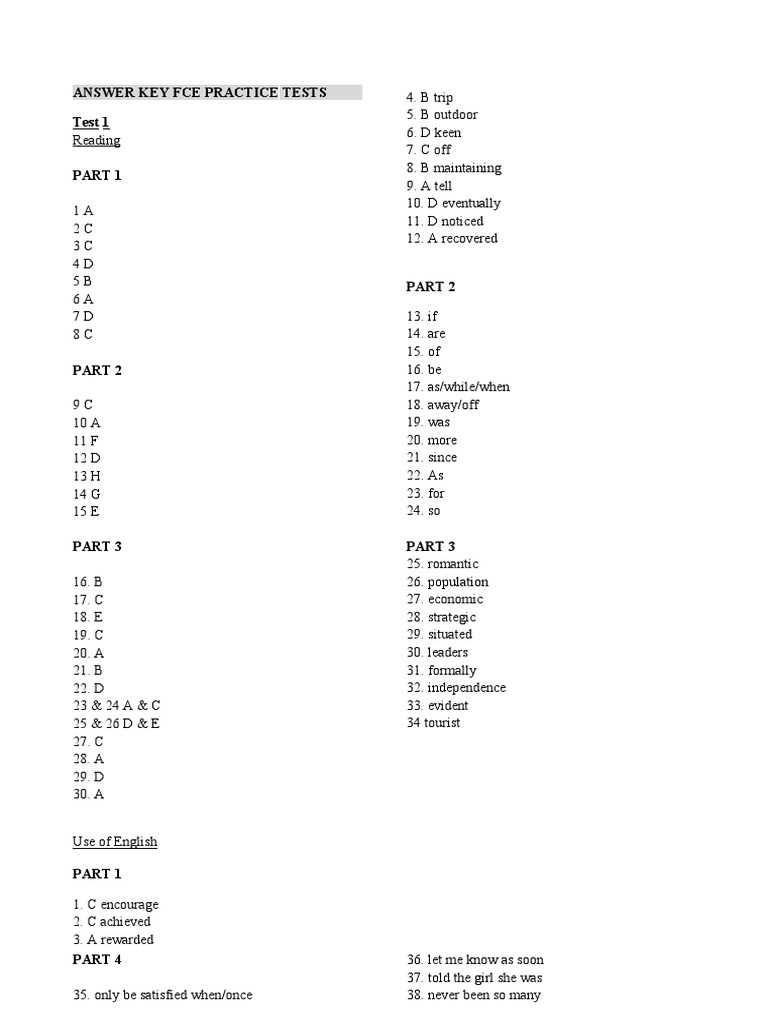 chapter 11 test form 1 answer key