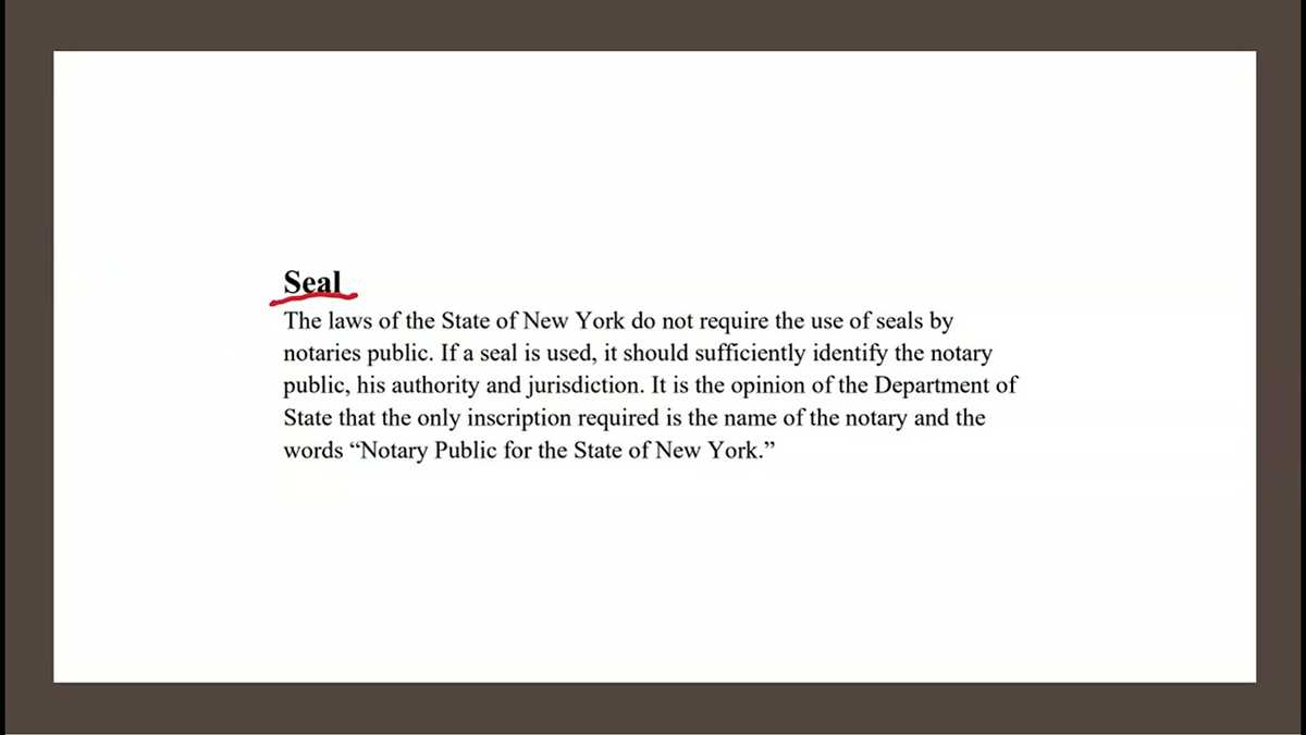 ny notary practice exam and answers