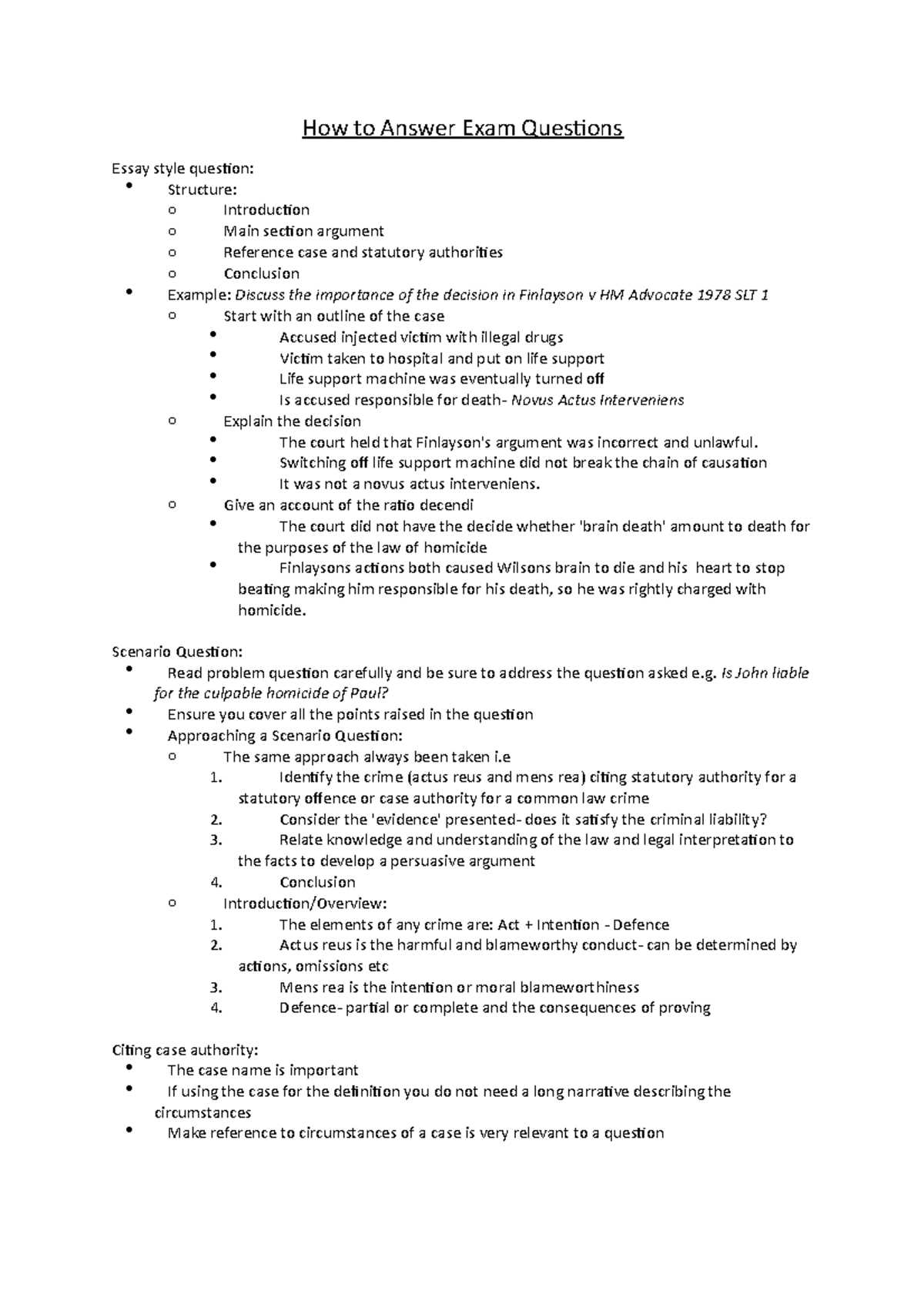 criminal procedure exam questions and answers